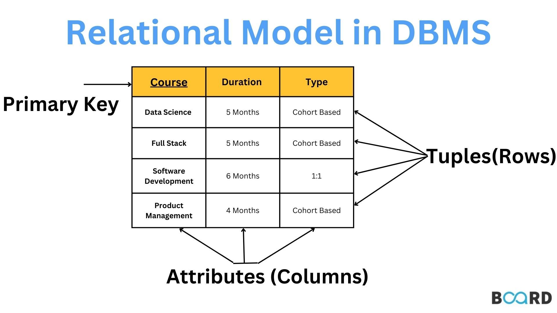A Quick Guide to Relational Model in DBMS