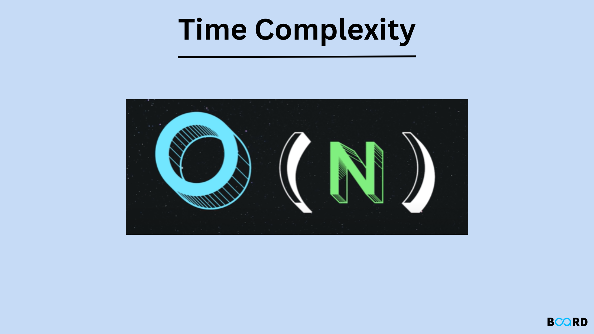 Time Complexity: Explanation