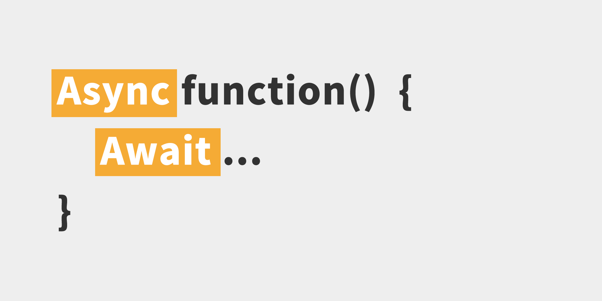 A quick guide to async/await in Javascript