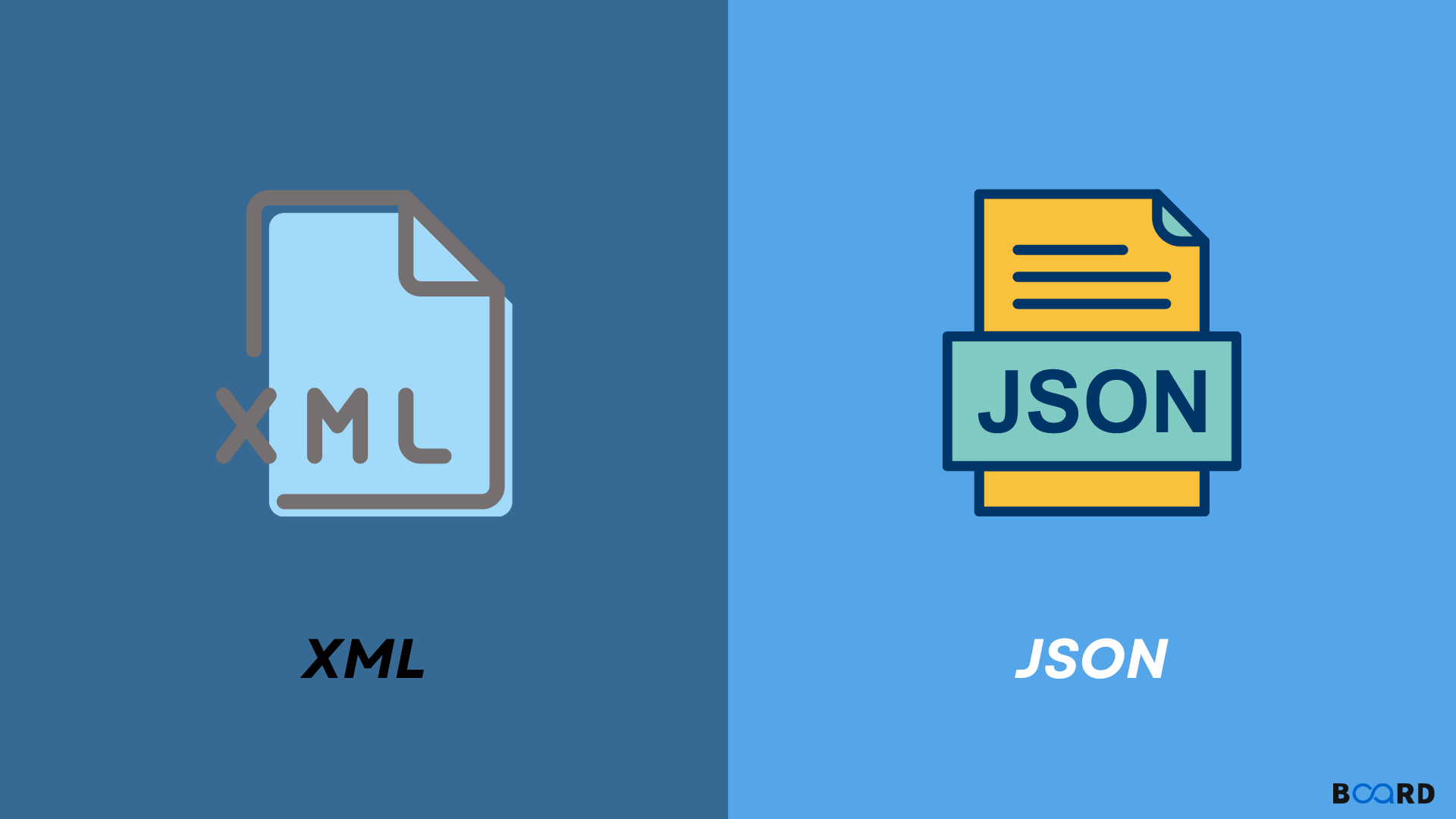 XML and JSON: Explanation and Differences