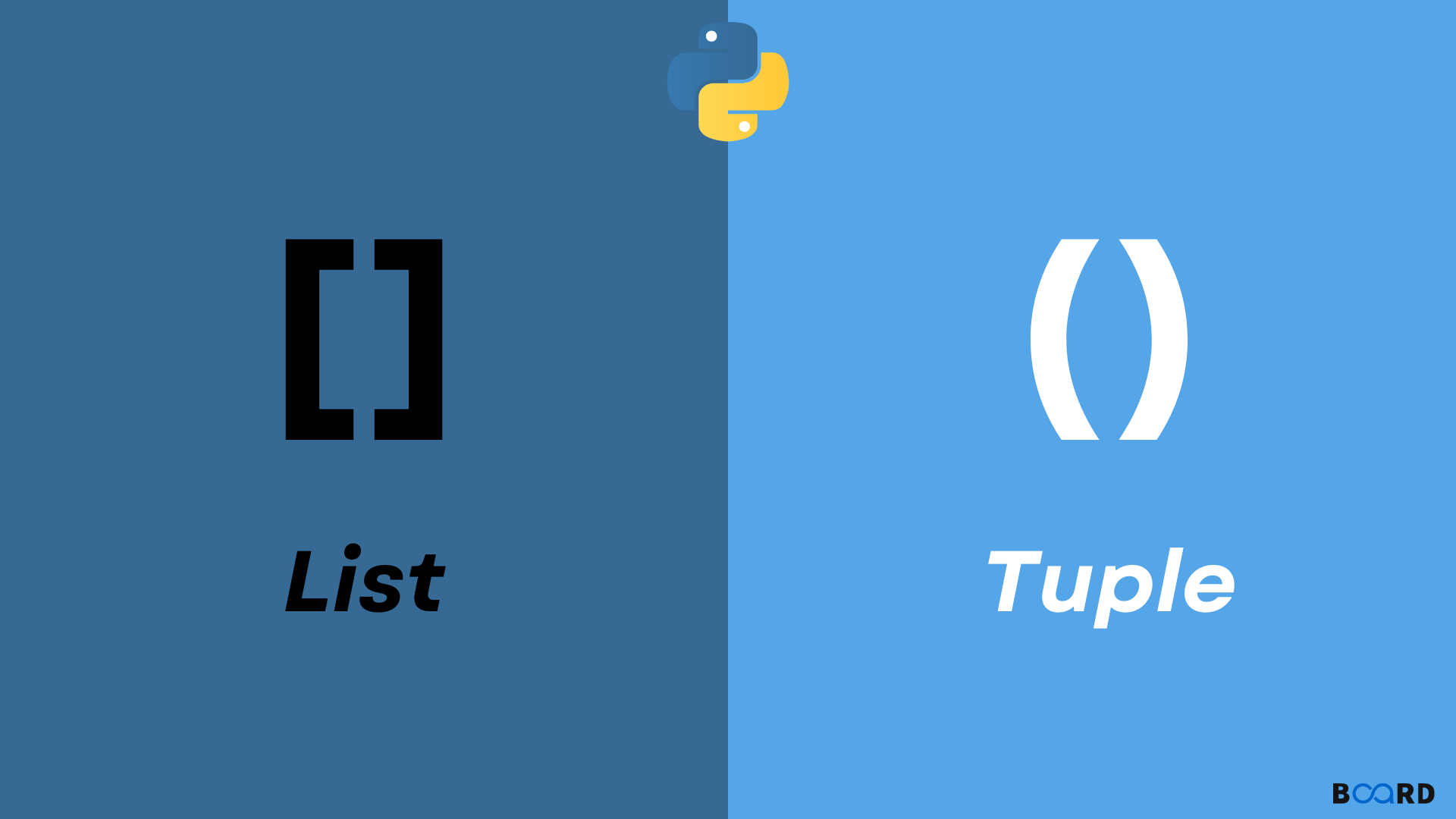 List vs Tuple: Differences
