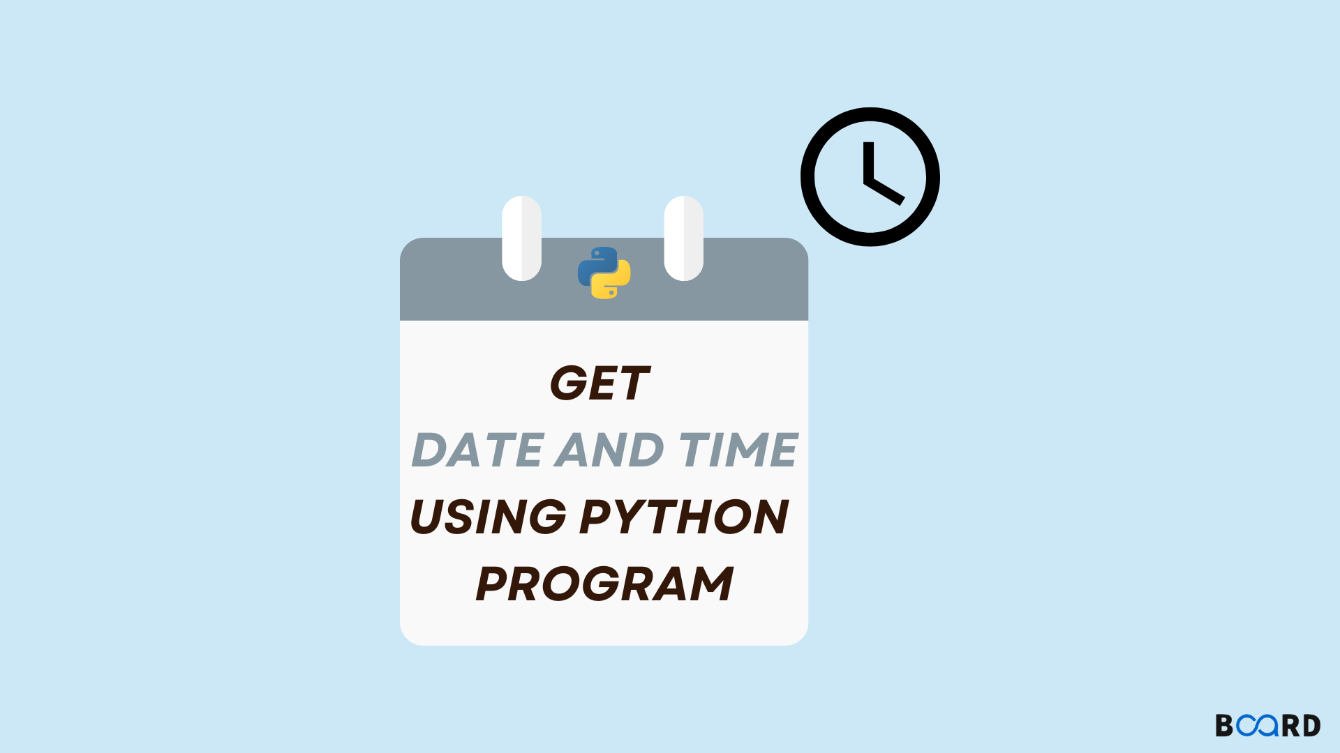 Datetime in Python