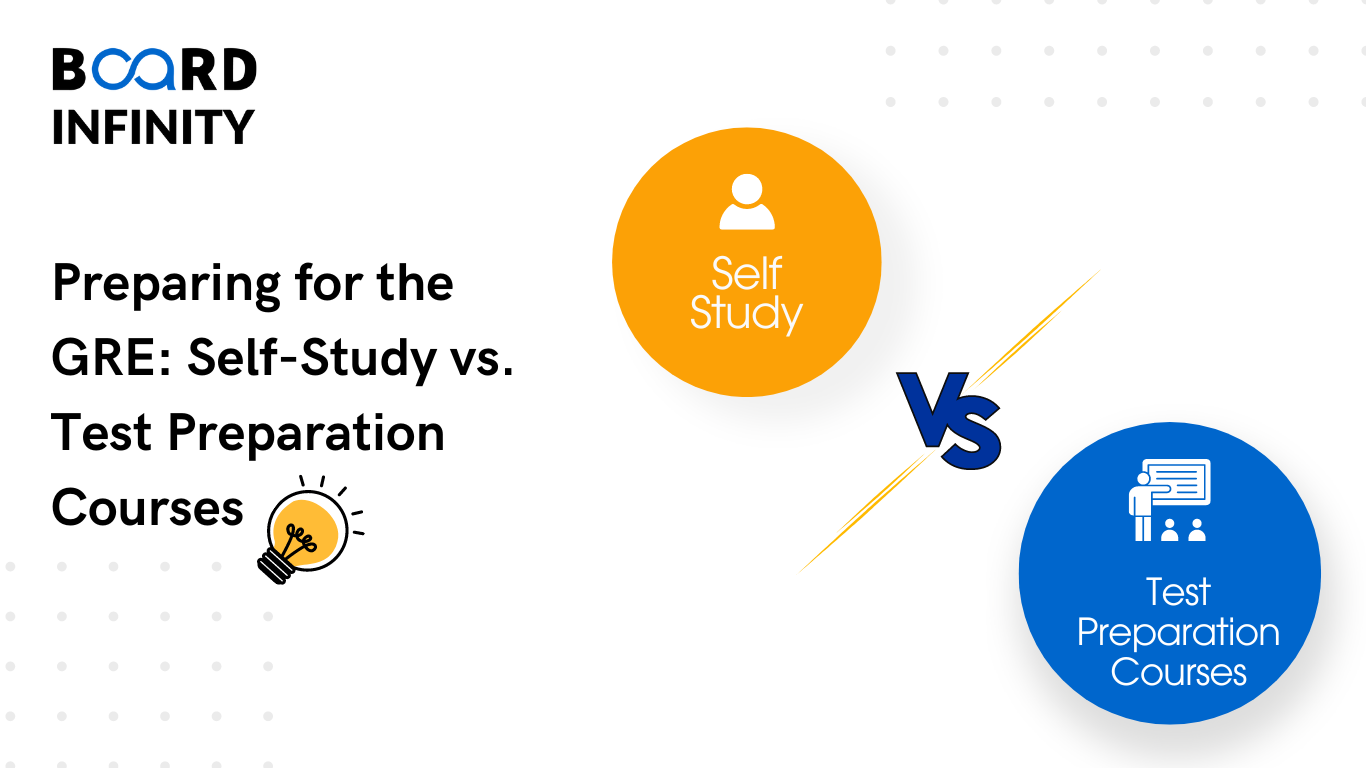 Preparing for the GRE: Self-Study vs. Test Preparation Courses