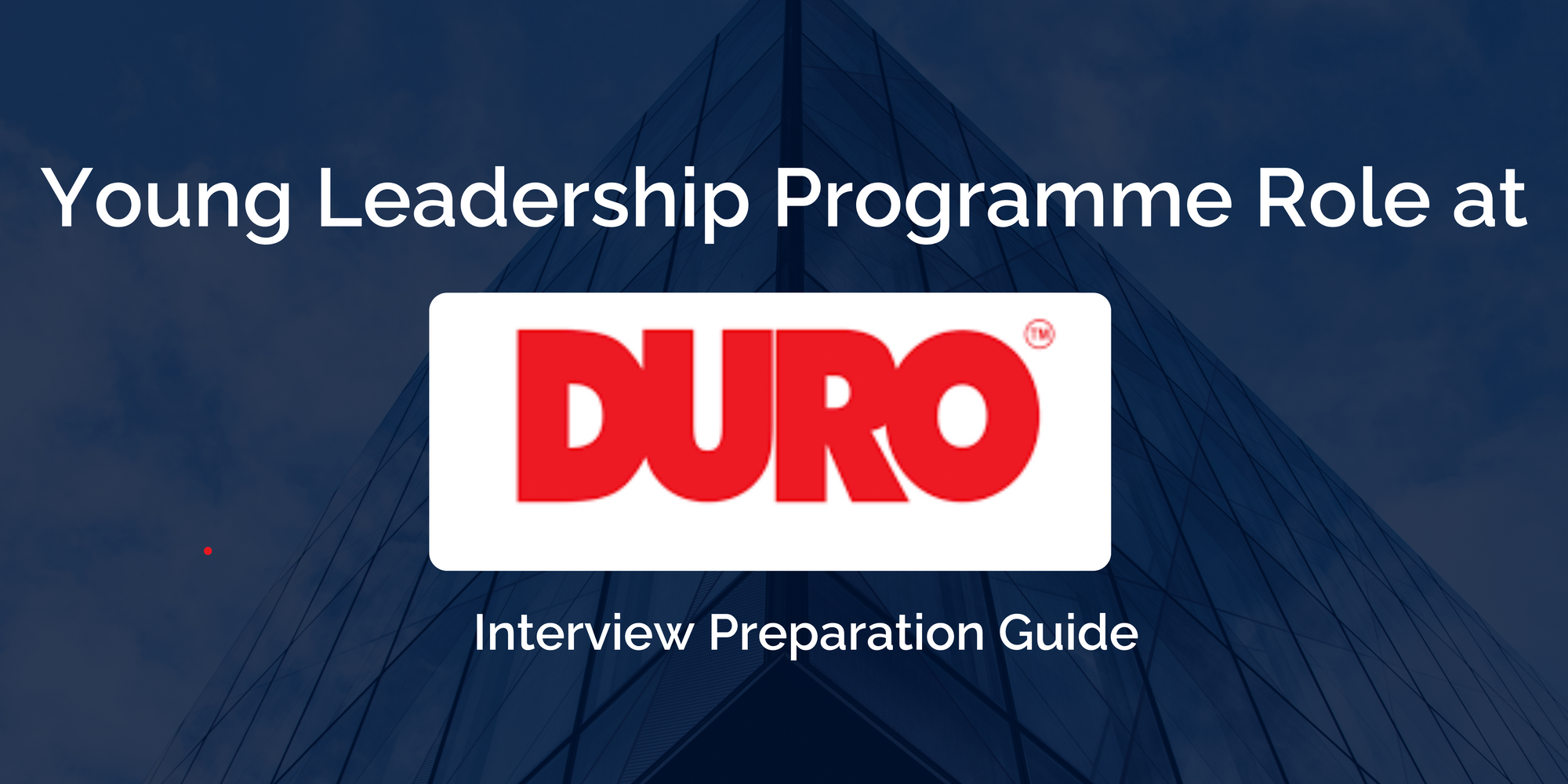 DURO’s : The Ultimate Guide to Young Leadership Programme Interview
