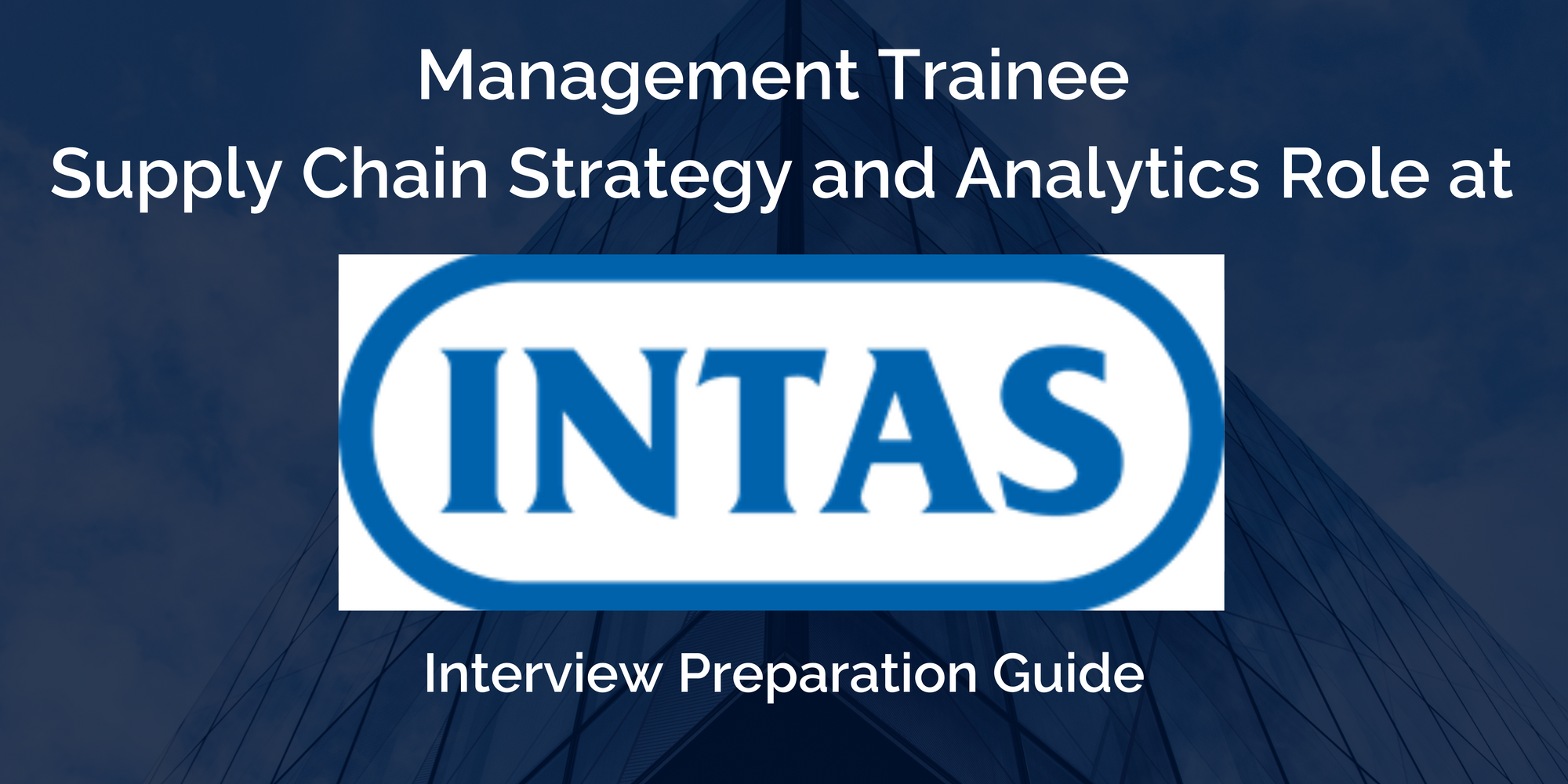 Intas Pharmaceuticals Ltd: Mastering Your Management Trainee - Supply Chain Strategy and Analytics Interview