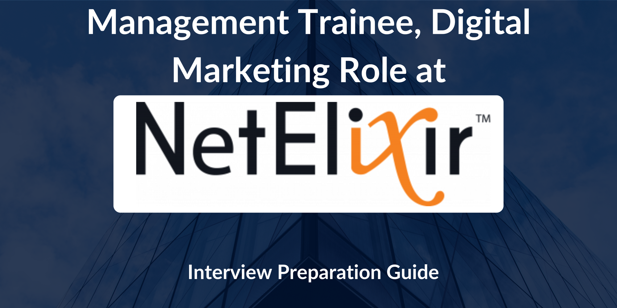 NetElixir: Interview Preparation For Management Trainee, Digital Marketing Role