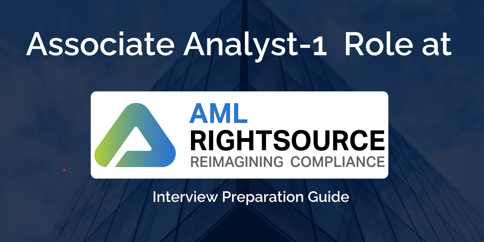 AML RightSource: Interview Preparation For Associate Analyst-1 Role