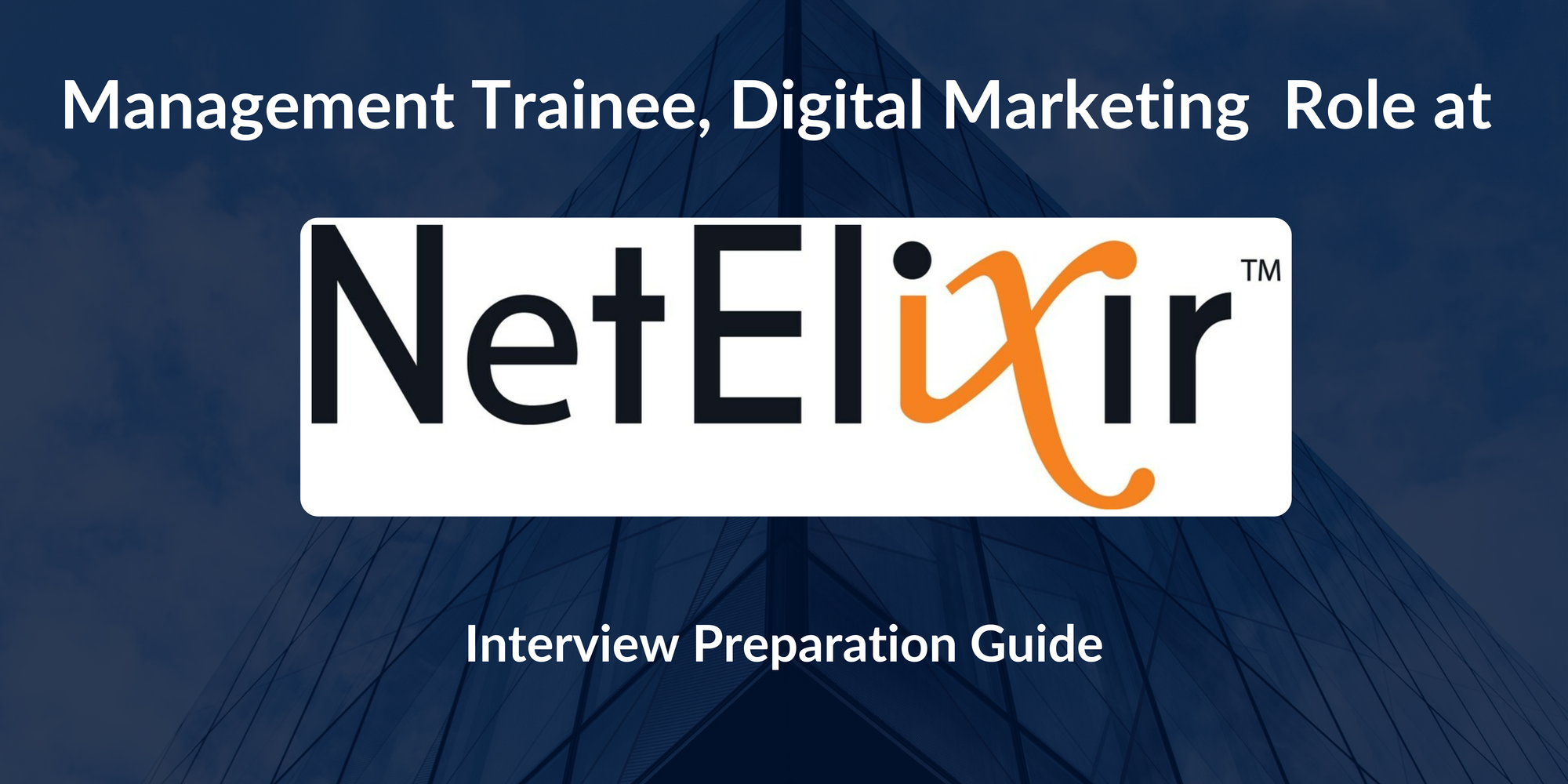NetElixir: Interview Preparation For Management Trainee, Digital Marketing Role