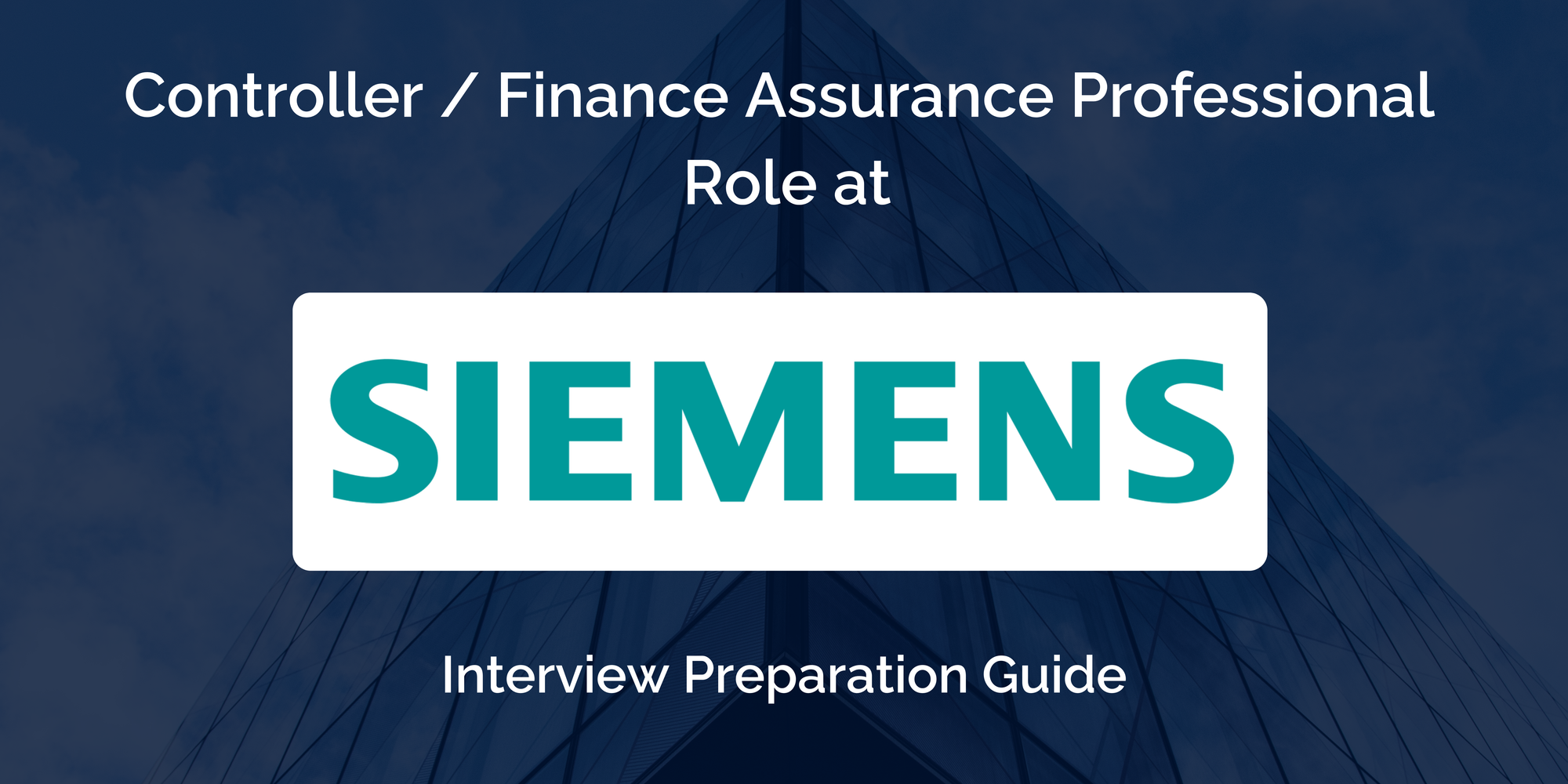 Siemens: Interview Preparation For Controller / Finance Assurance Professional Role