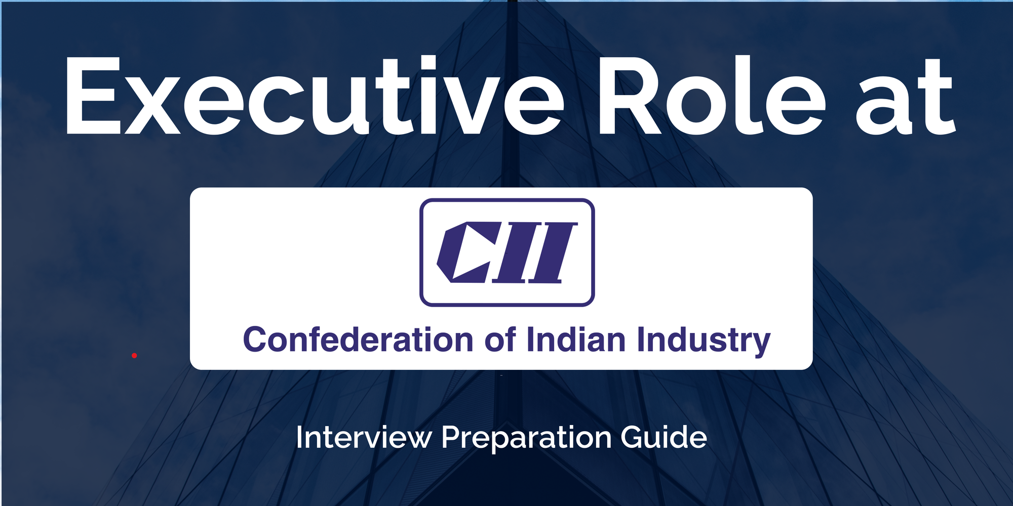 CII: Interview Preparation For Executive Role