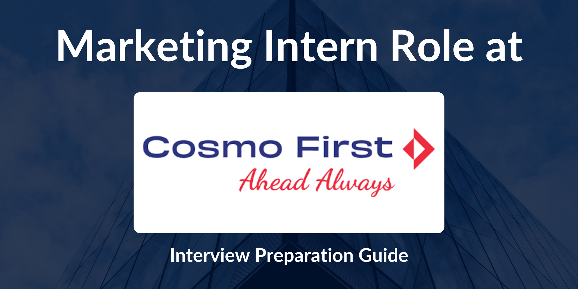 Cosmo First Limited - Zigly: Interview Preparation For Marketing Intern Role