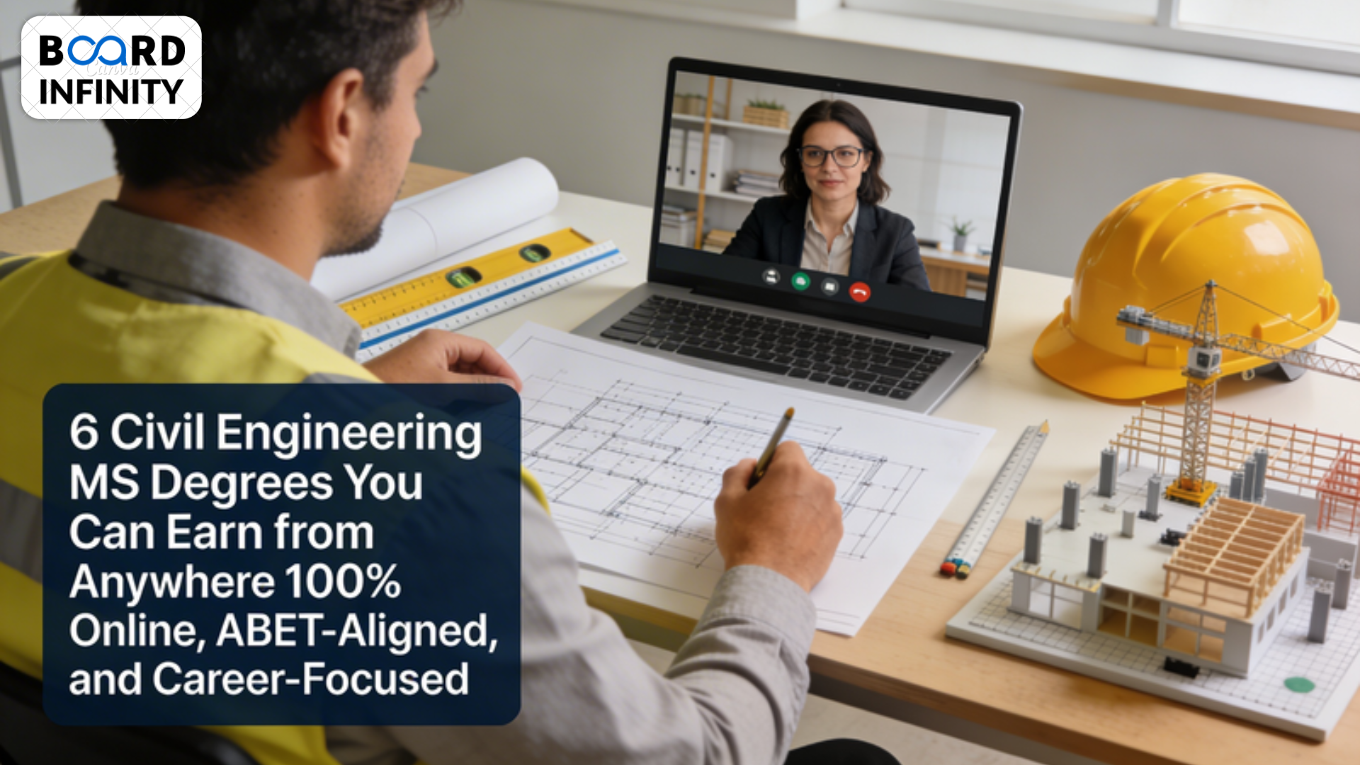 6 Civil Engineering MS Degrees You Can Earn From Anywhere — 100% Online, ABET-Aligned, and Career-Focused