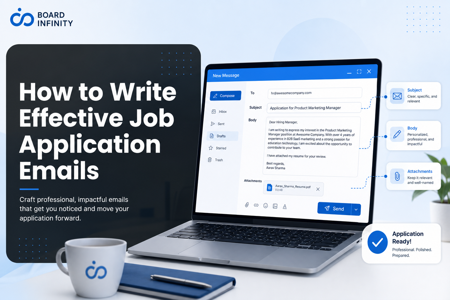Job Application Email: HR Writing Steps, Subjects & Samples