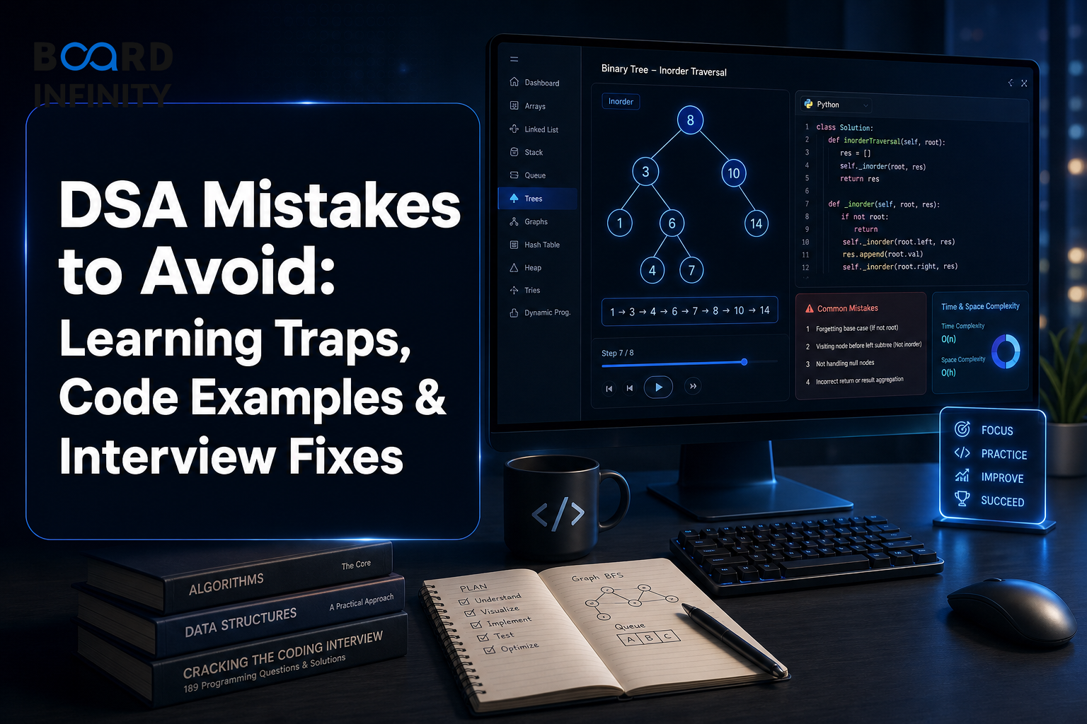 DSA Mistakes to Avoid: Learning Traps, Code Examples & Interview Fixes
