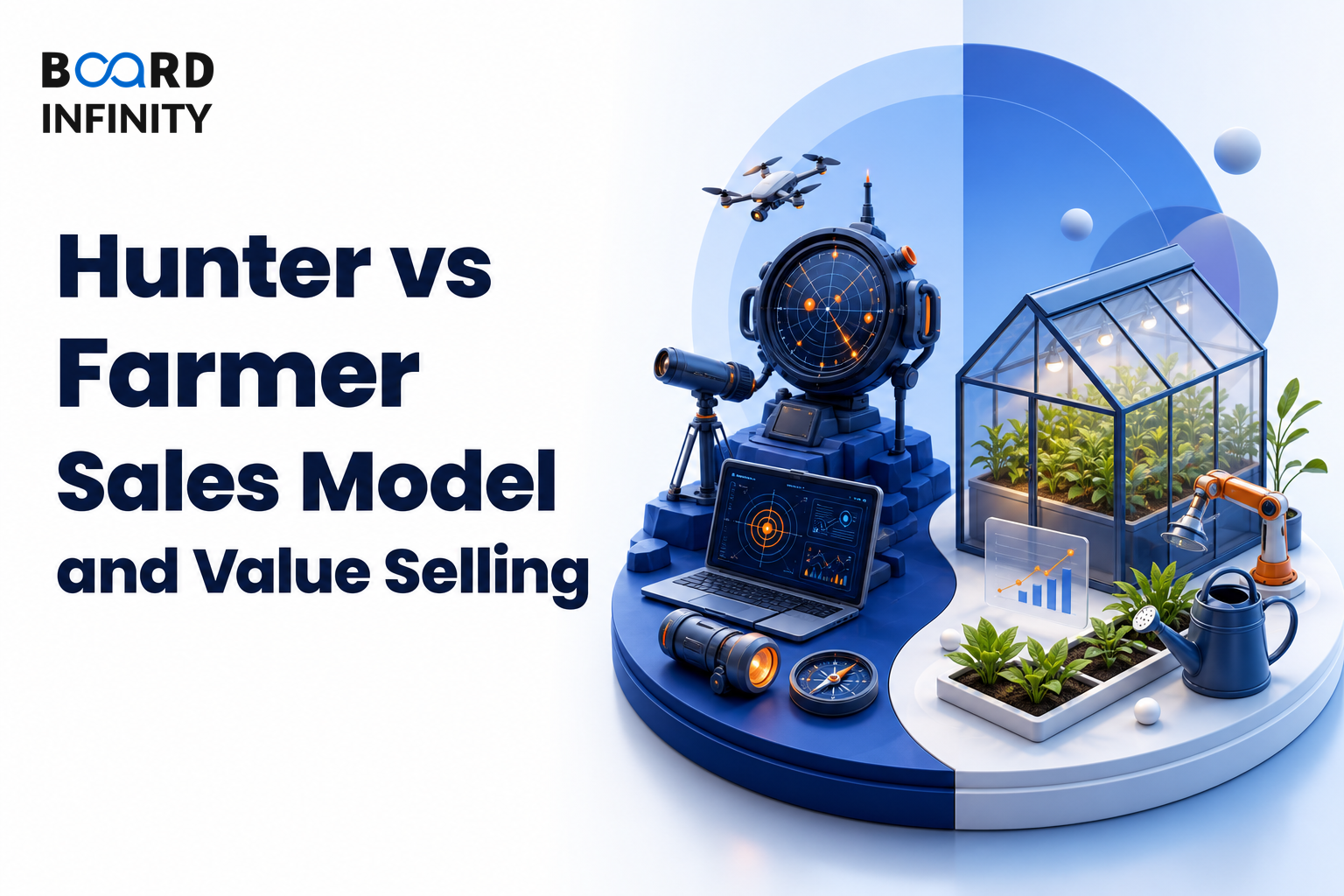 Hunter vs Farmer Sales Model and Value Selling