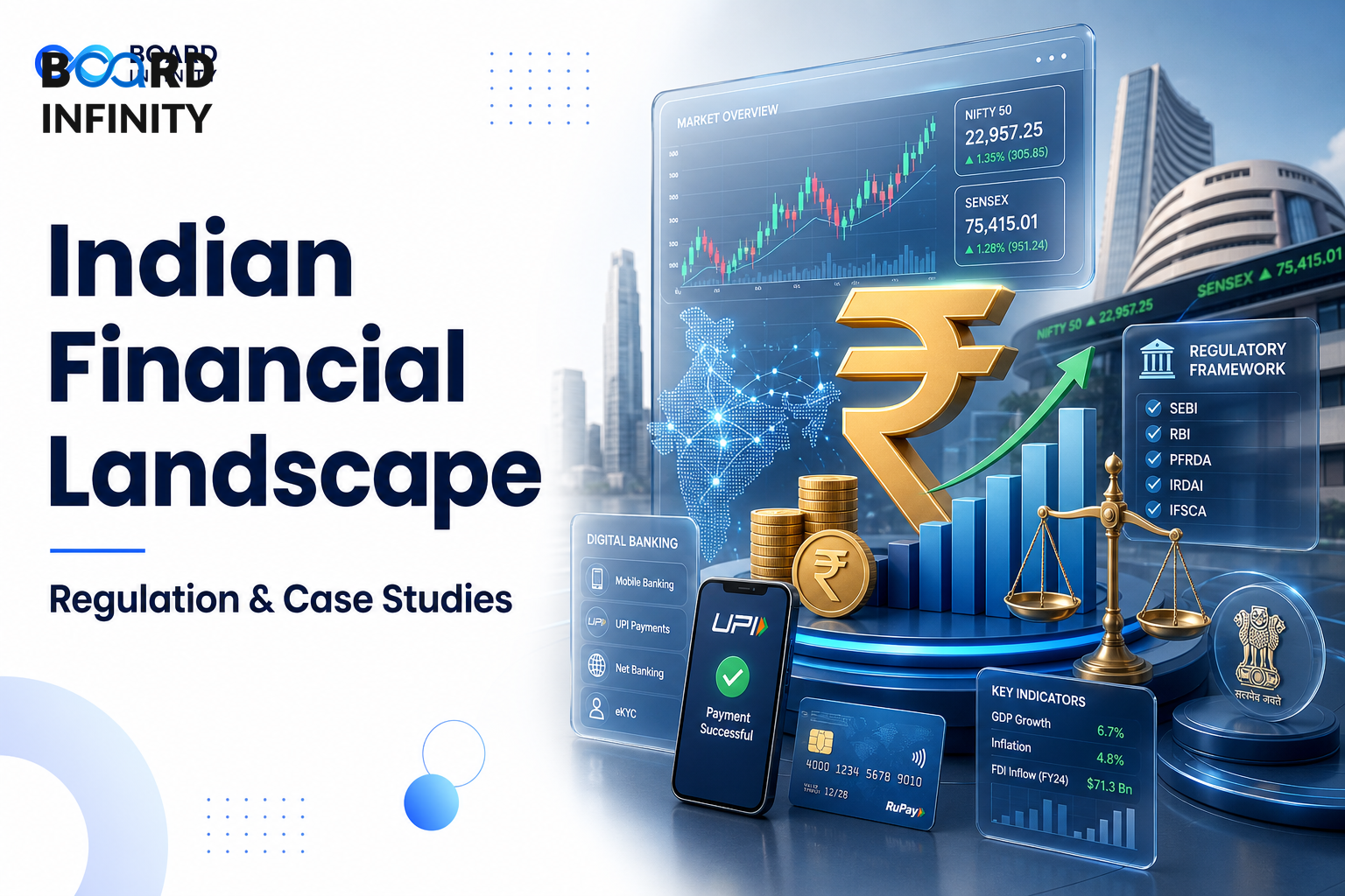 Indian Financial Landscape, Regulation & Case Studies