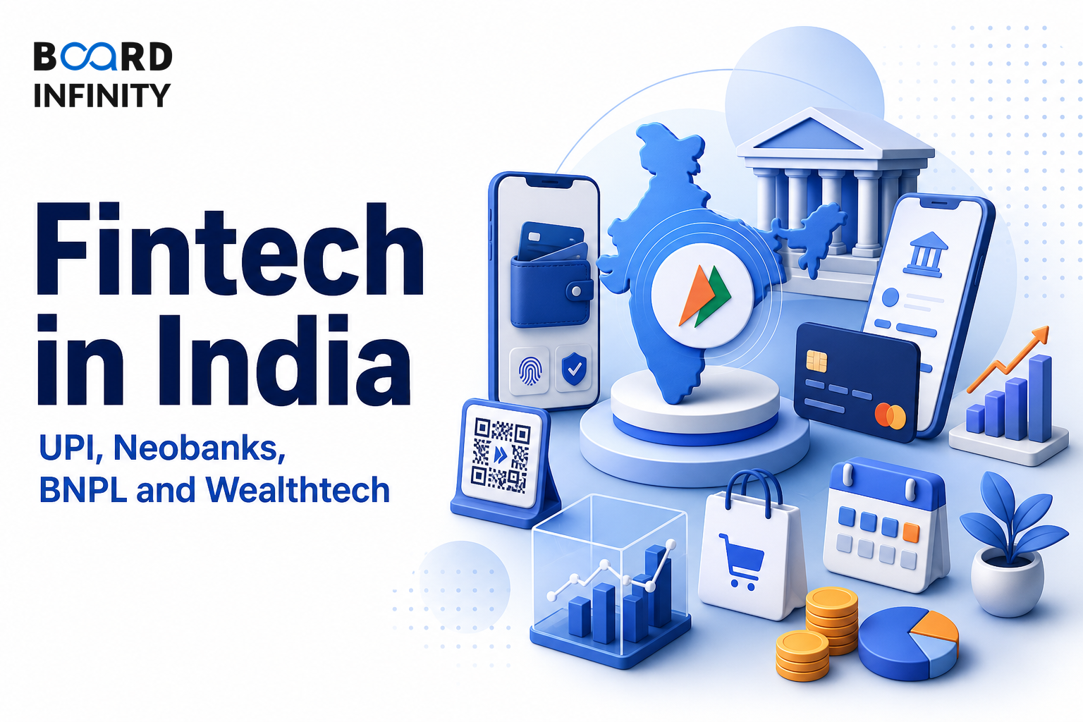 Fintech in India - UPI, Neobanks, BNPL and Wealthtech