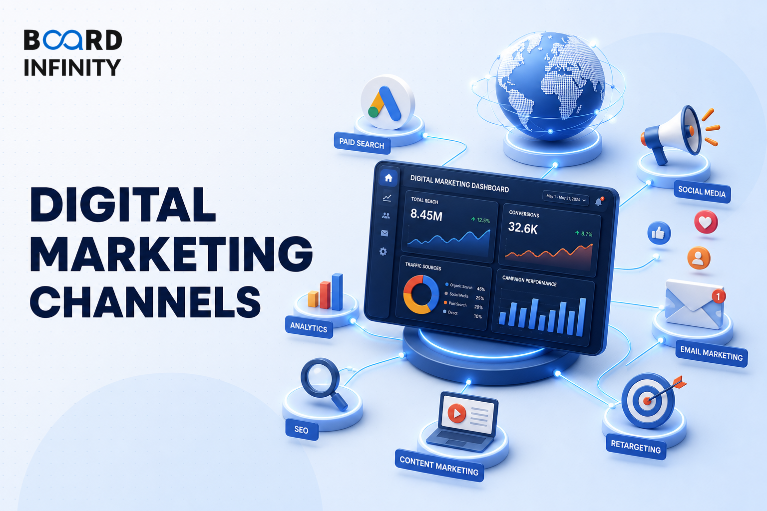 The 9 Digital Marketing Channels Explained