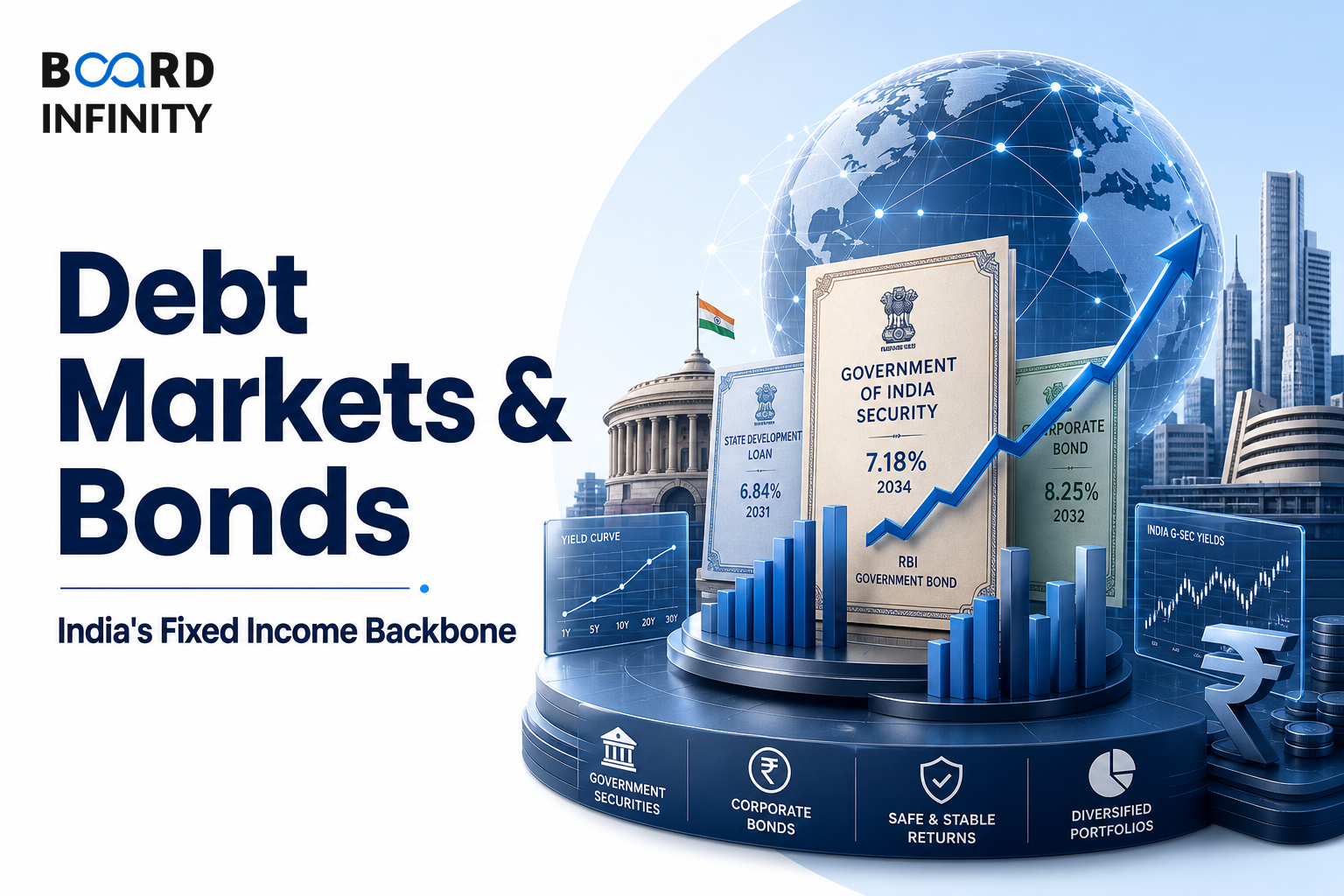 Debt Markets & Bonds Explained: India's Fixed Income Backbone