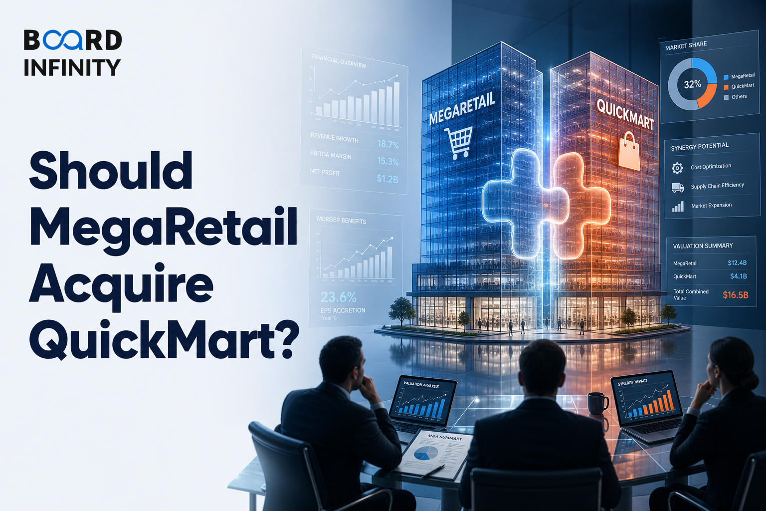 M&A Advisory Case: Should MegaRetail Acquire QuickMart?