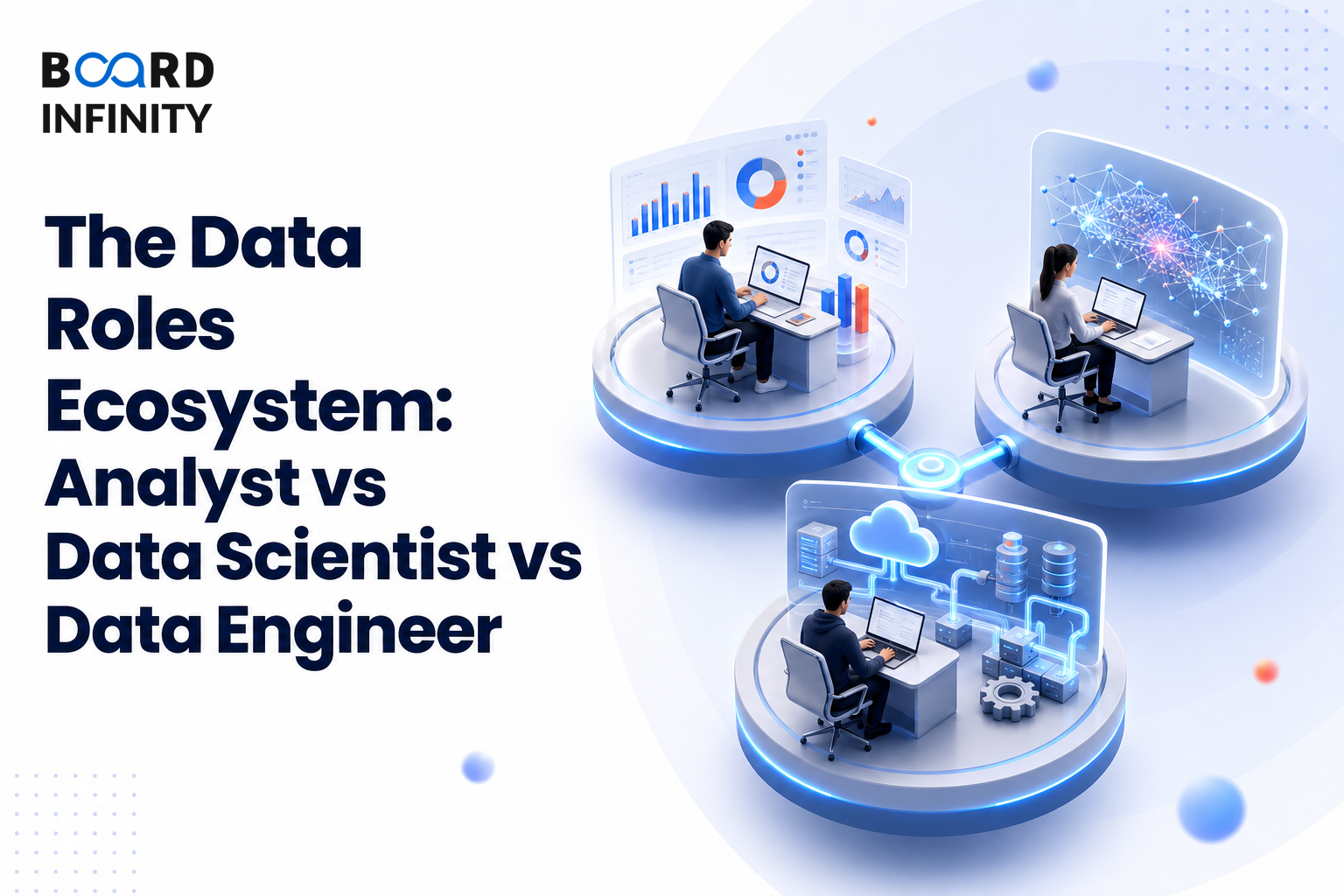 The Data Roles Ecosystem: Analyst vs Data Scientist vs Data Engineer