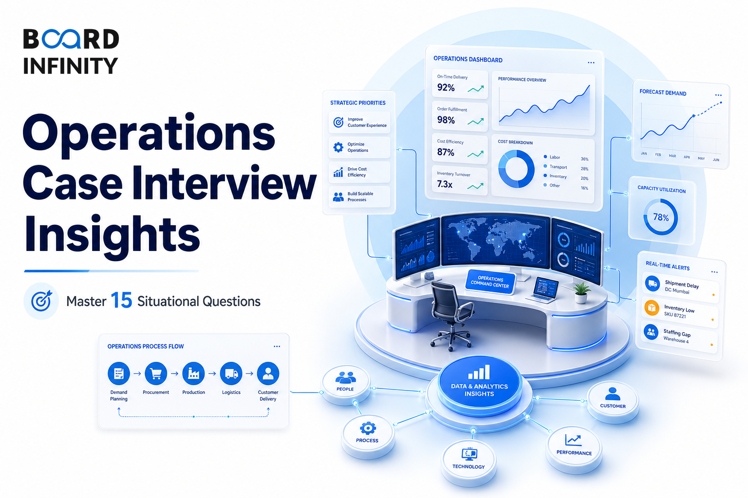 15 Situational & Case Interview Questions for Operations Roles