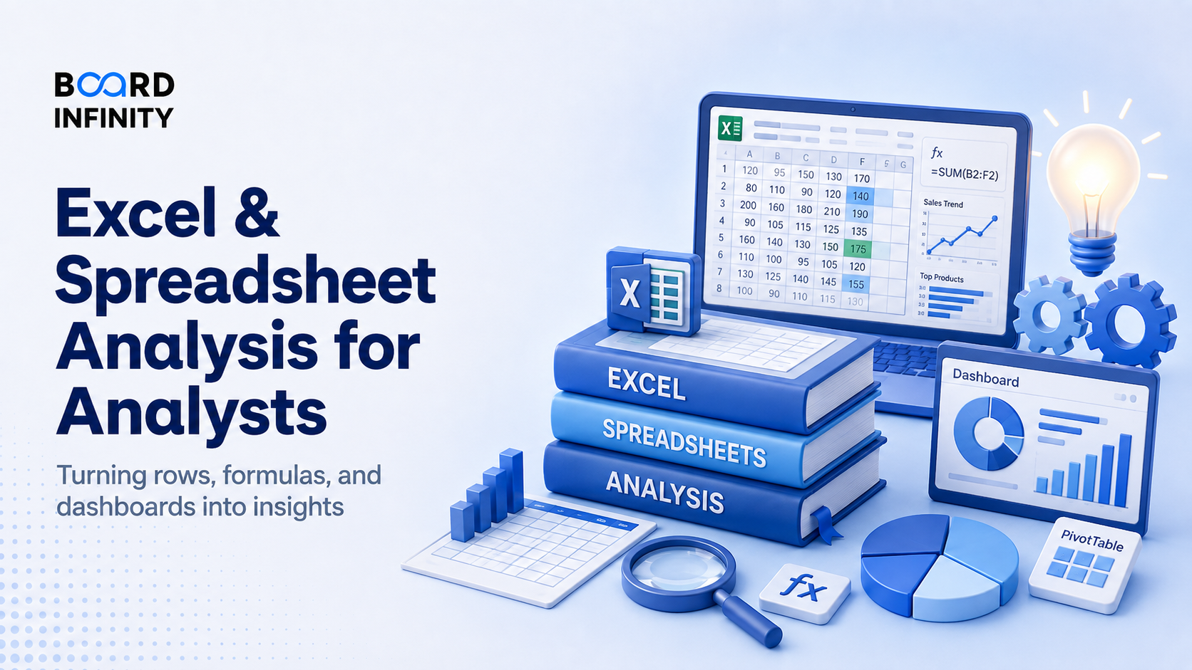 Excel & Spreadsheet Analysis for Analysts