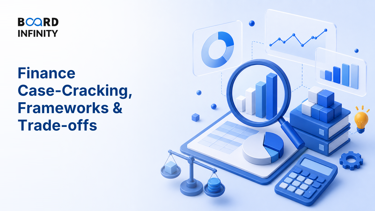 Finance Case-Cracking, Frameworks & Trade-offs