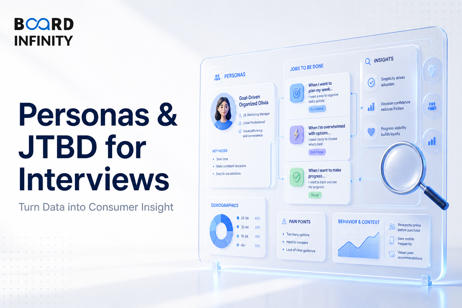 Personas & JTBD for Interviews: Turn Data into Consumer Insight