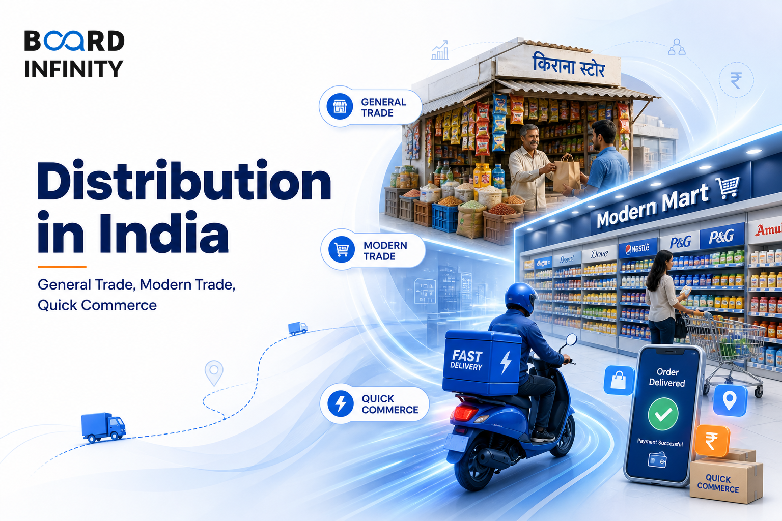 Distribution in India: Answer General Trade, Modern Trade and Quick Commerce with Confidence