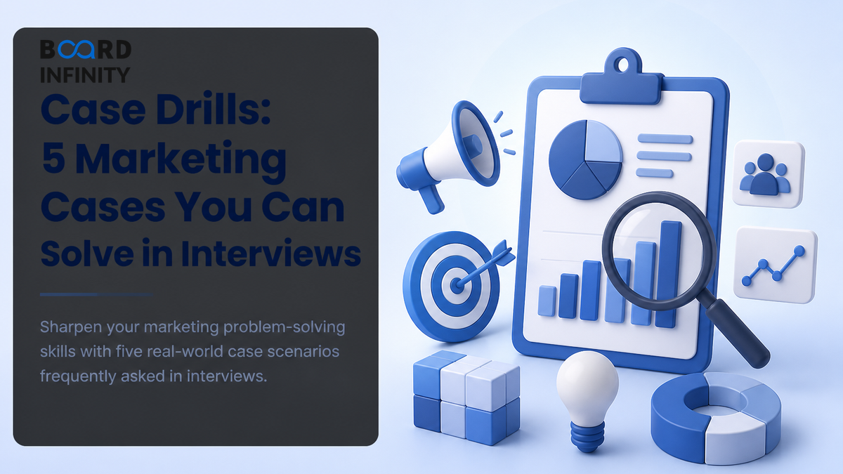 Case Drills: 5 Marketing Cases You Can Solve in Interviews