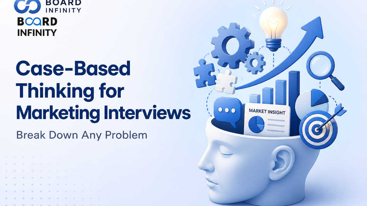Case-Based Thinking for Marketing Interviews: Break Down Any Problem Without Freezing