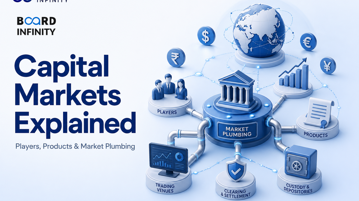 Capital Markets Explained for Interviews: Players, Products & Market Plumbing