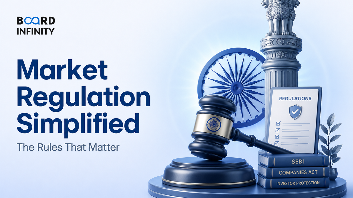 Market Regulation in India: The Rules That Actually Get Tested in Interviews