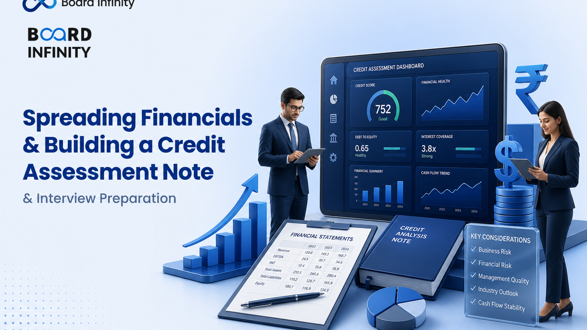 Spreading Financials & Credit Assessment Notes: Interview-Ready Framework for MBA Finance Roles
