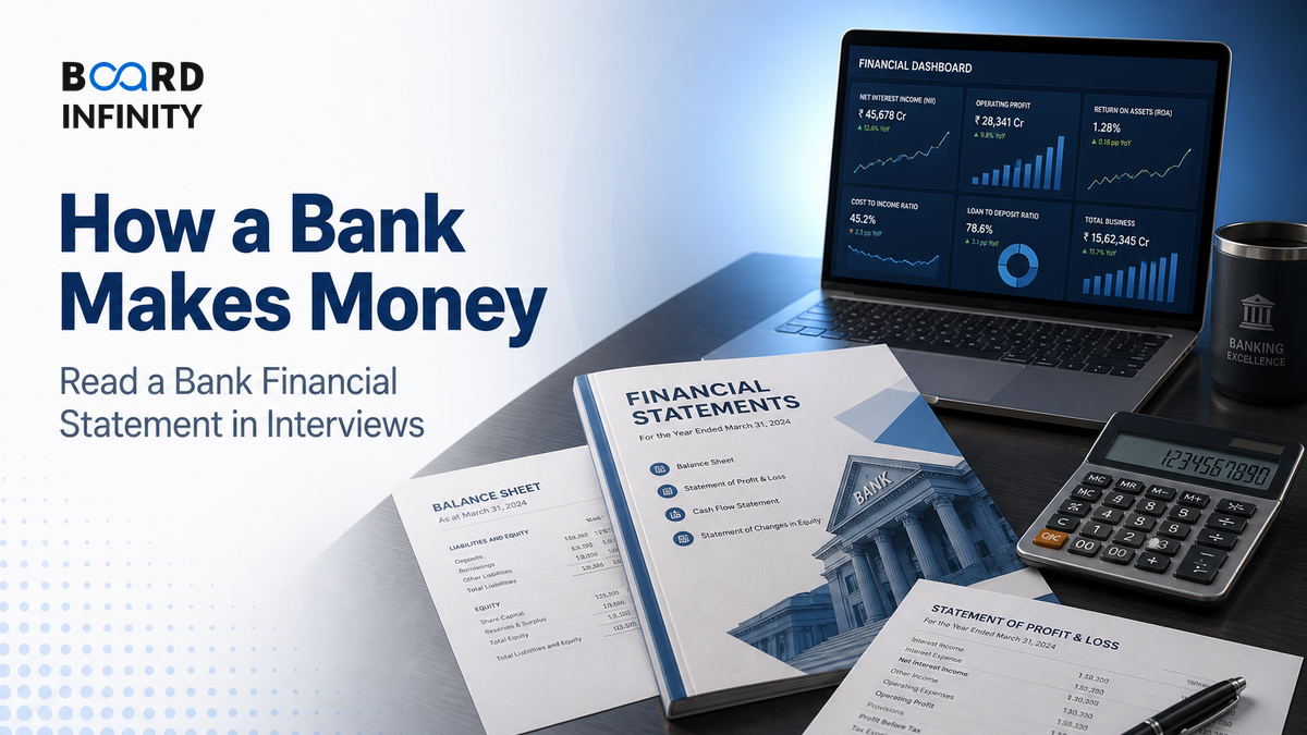 How a Bank Makes Money: Read a Bank Financial Statement in Interviews