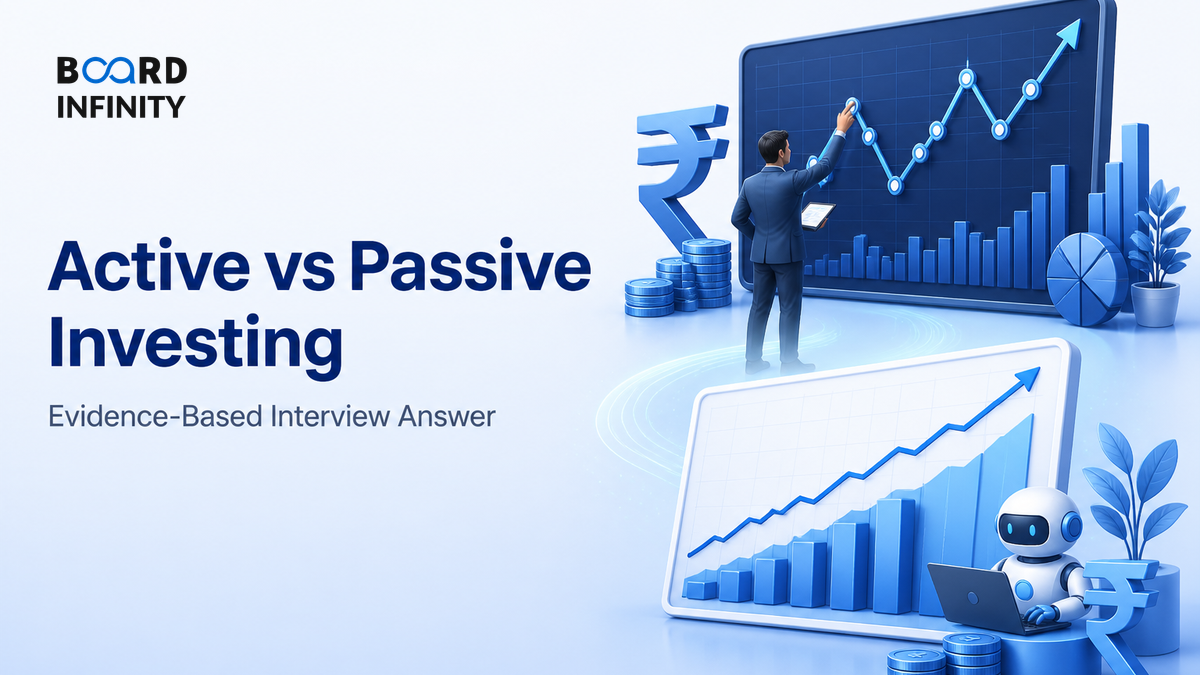 Active vs Passive Investing in India: Evidence-Based Interview Answer