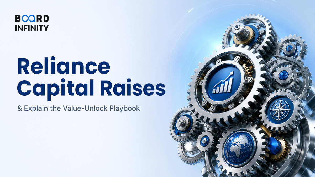 Reliance Capital Raises: Explain the Value-Unlock Playbook Like an Investment Banker