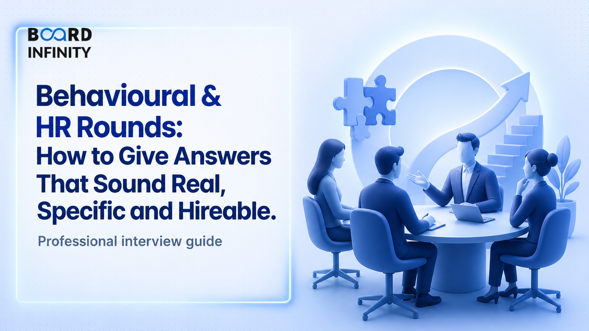 Behavioural & HR Rounds: How to Give Answers That Sound Real, Specific and Hireable
