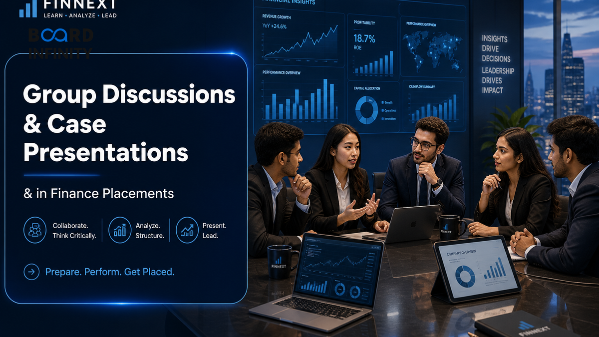 Group Discussions & Case Presentations in Finance Placements: Speak Like a Structured Finance Candidate