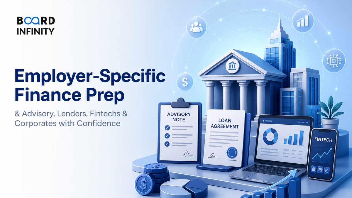 Employer-Specific Finance Prep: Answer Banks, Advisory, Lenders, Fintechs & Corporates with Confidence