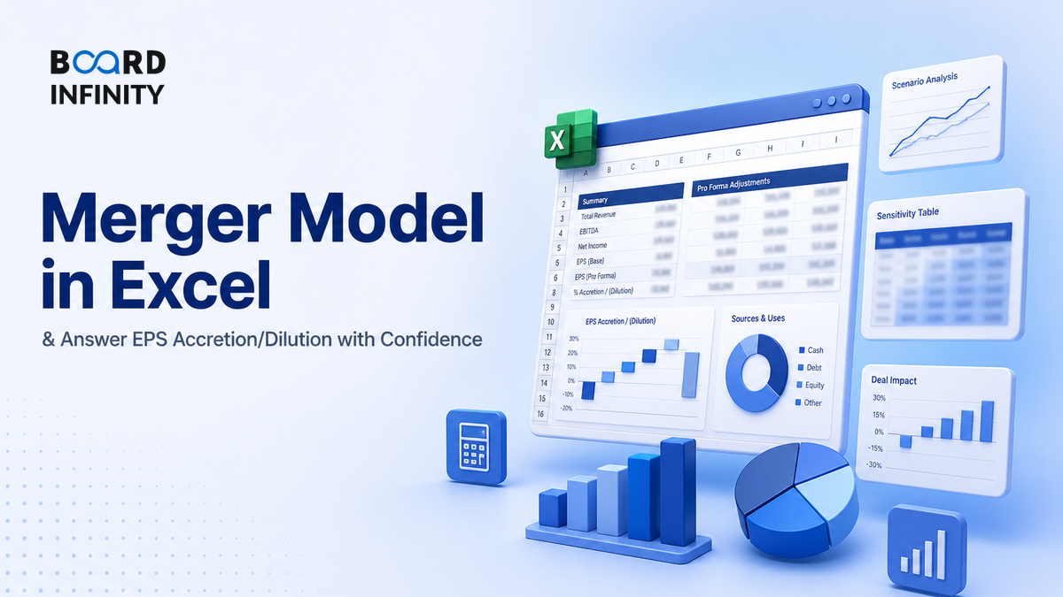 Merger Model in Excel: Answer EPS Accretion/Dilution with Confidence