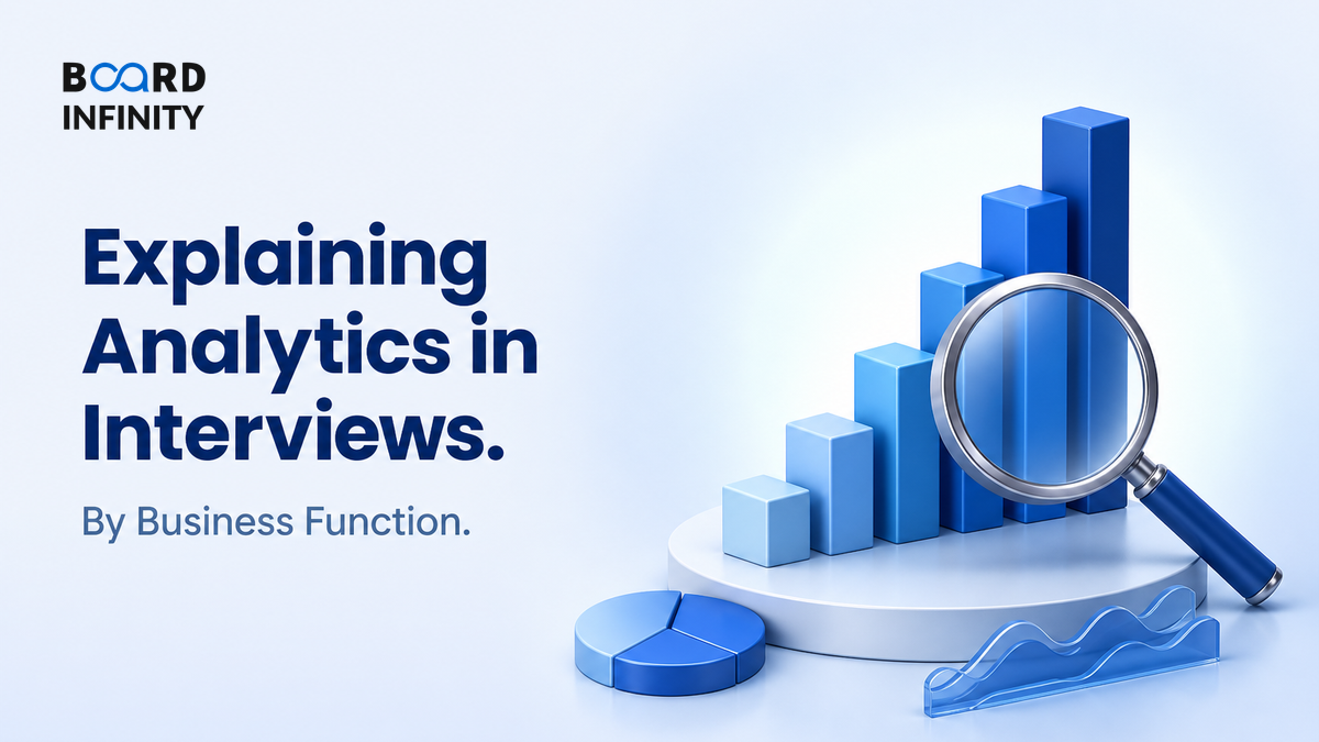 How to Explain Analytics by Business Function in Interviews