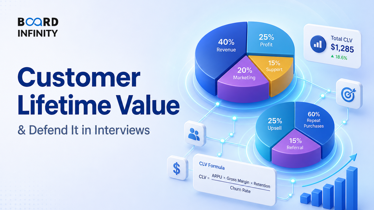 Customer Lifetime Value: Calculate CLV Two Ways and Defend It in Interviews