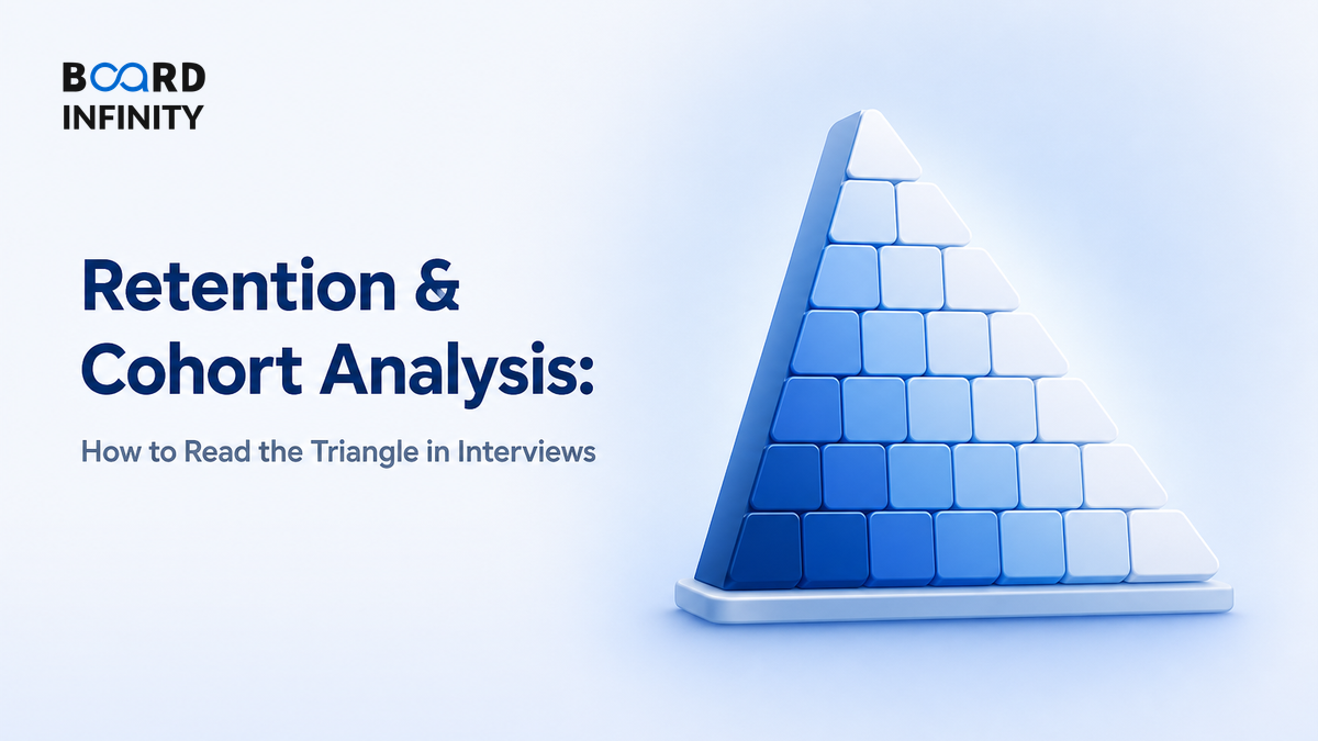 Retention & Cohort Analysis: How to Read the Triangle in Interviews