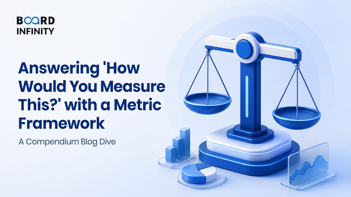 Answering "How Would You Measure This?" with a Metric Framework