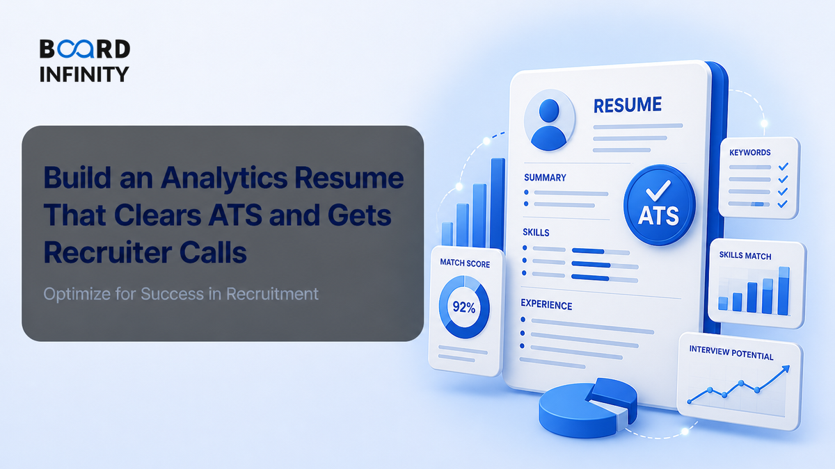 Build an Analytics Resume That Clears ATS and Gets Recruiter Calls
