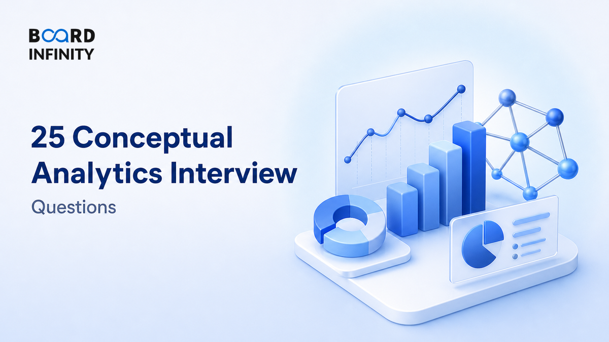 25 Conceptual Analytics Interview Questions With Model Answers
