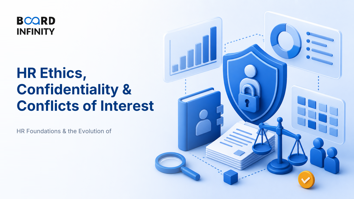 HR Ethics, Confidentiality & Conflicts of Interest