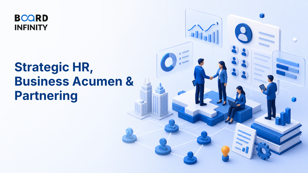 Strategic HR, Business Acumen & Partnering
